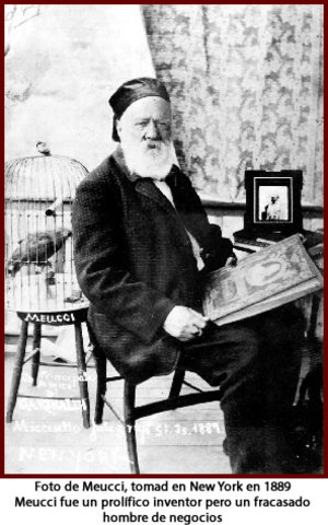 Meucci envió un prototipo mejorado con planos, documentos y todos los detalles técnicos a Western Union Telegraph Company.