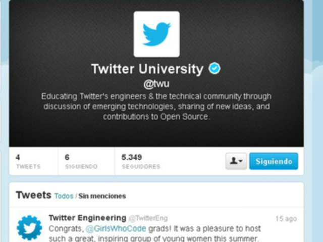 TWITTER CREA SU PROPIA UNIVERSIDAD