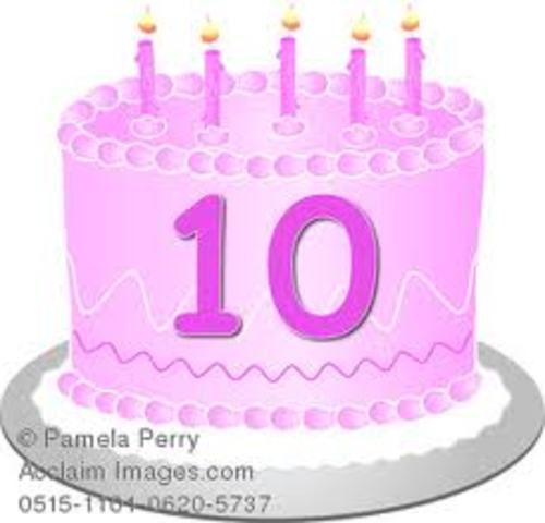I turn 10