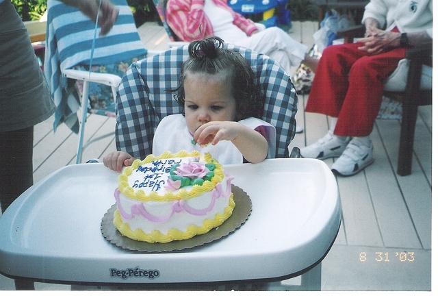 Faith's  First Birthday