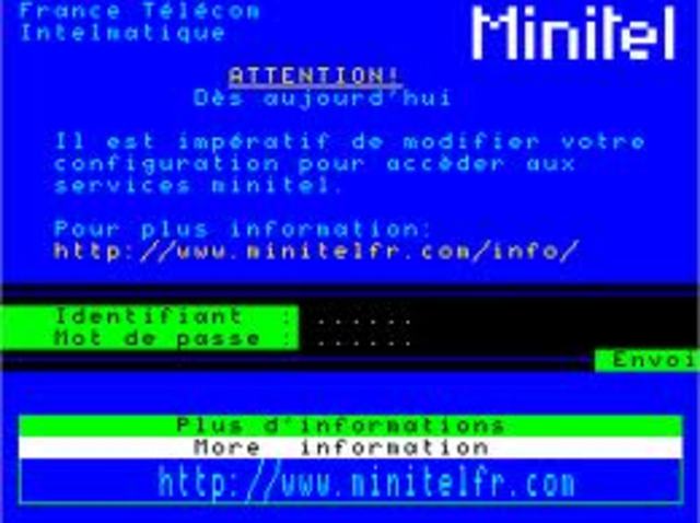 Llega Minitel
