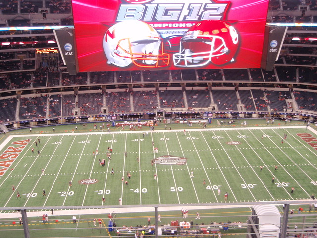 Went to the BIG 12 championship game