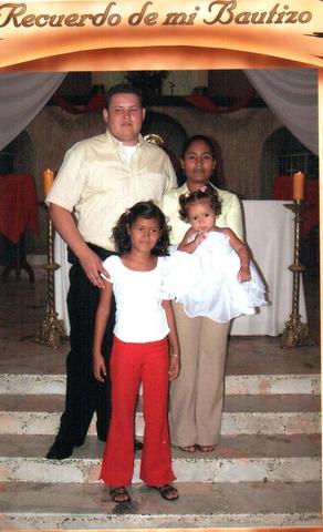 BAUTIZO DE MI SEGUNDA HIJA