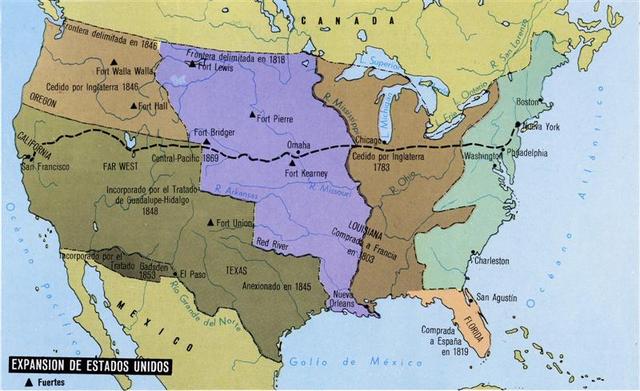 SIGLO XIX ESTADOS UNIDOS DE AMERICA