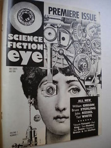 Science fiction eye premiers with all cyberpunk issue