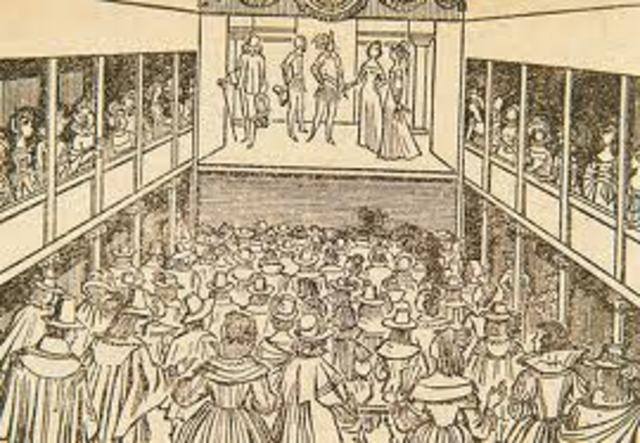 Puesta en escena de su comedia Narcisse.