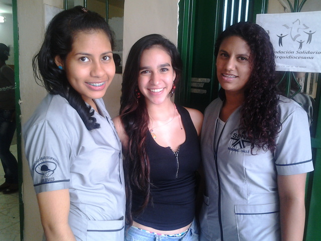 Actualmente en el Sena Danie y Valeria