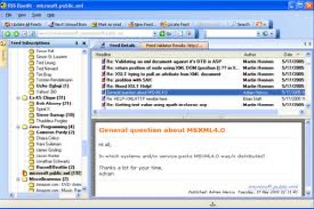 CREACION DE  LOS NEWSGROUP