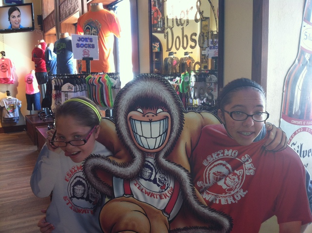 went to oklahoma for a week