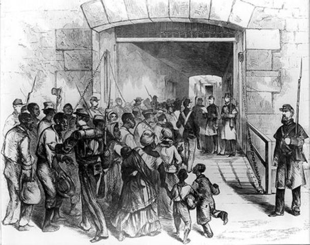 Africans are made slaves