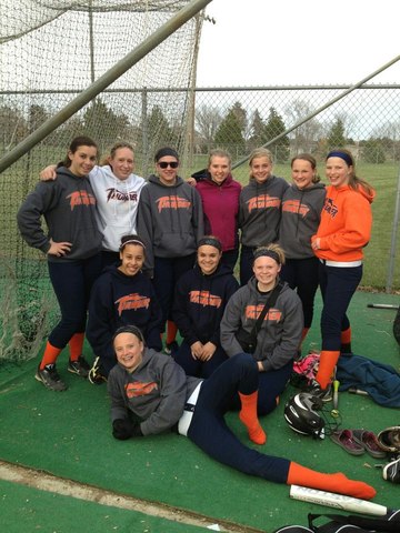 first time playing softball