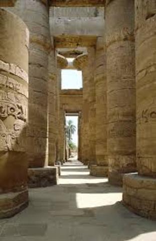 Hypostyle Hall 1279–1212 B.C.