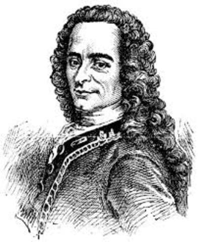 Voltaire (Francoise Marie Arouet)