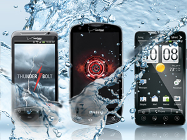 Móvil acuático Liquipel, gracias a las nanopartículas.