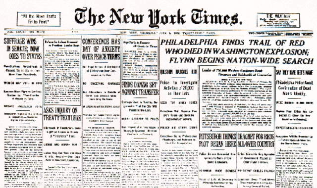 19th Amendment passed by Congress