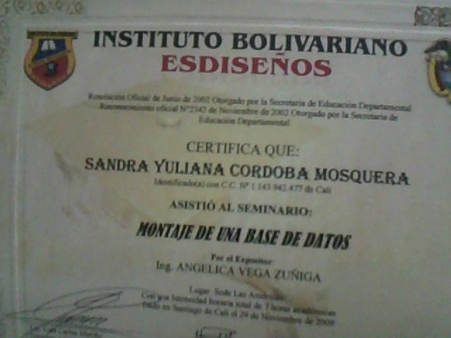 TECNICA SANDRA YULIANA CORDOBA