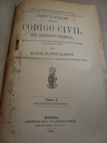 Código Civil de 1870 para el Distrito Federal y Baja California.