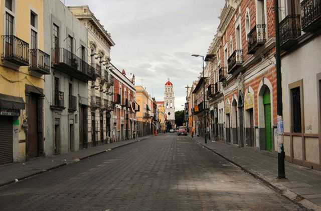 Huelga de los trabajadores de la industria textil en Puebla