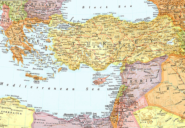 Cierre de las actividades comerciales con el Mediterraneo oriental