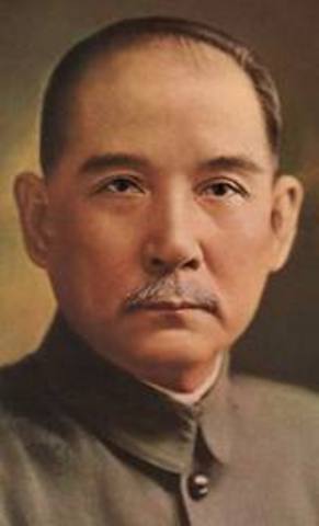 death of  of Sun Yat-sen