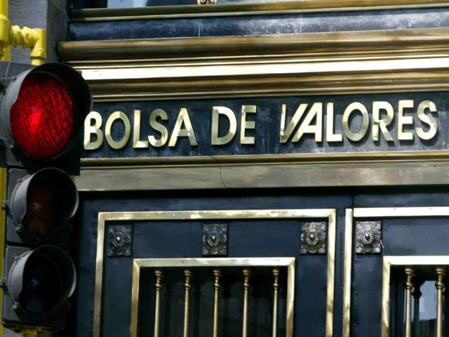 Caída de la bolsa de valores