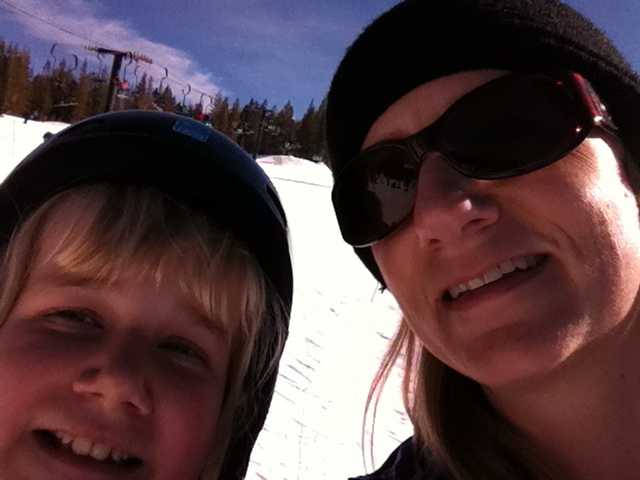 Intermediate Hill Skiing