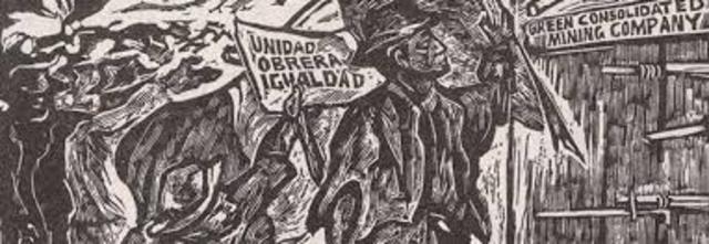 Huelga de Cananea y huelga textil en Puebla