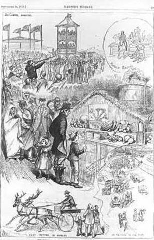 Minnesota Territorial Fair Held