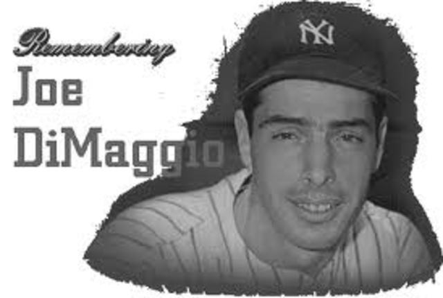 Joe DiMaggio 56 game hit streak