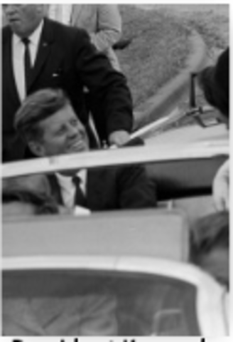 President Kennedy wa assassinated.