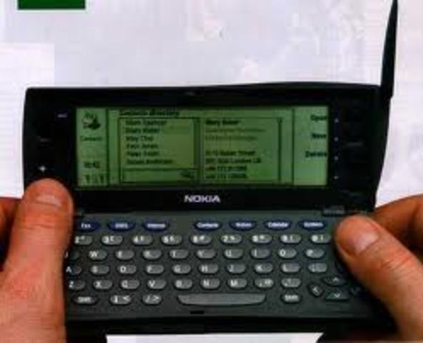 First smartphone with internet capabilities
