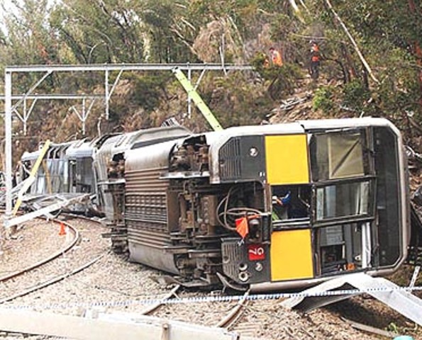 Waterfall Rail Accident