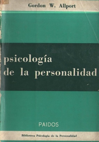 Teoría de la Personalidad