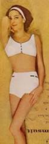 Bikini came into fashion after the movie Beach Party.