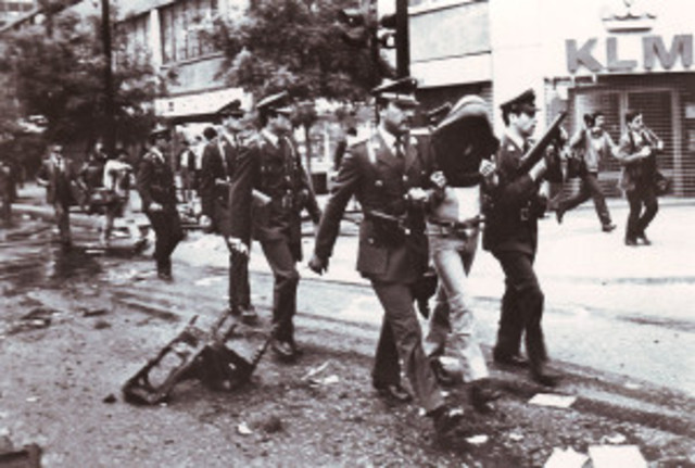 1era. Conmemoración del Día del Trabajador bajo Dictadura