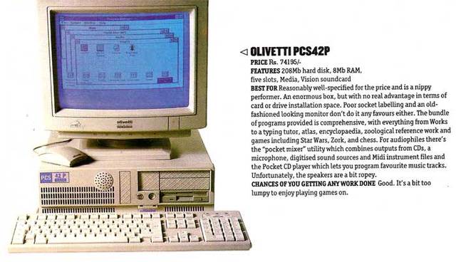 PRIMER CONTACTO CON UN COMPUTADOR