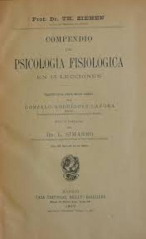 Se publica ´´Filosofia fisiologica´´