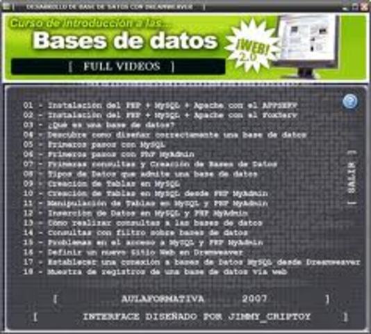 Introduccion de datos