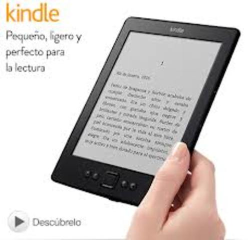 Amazon crea el Kindle