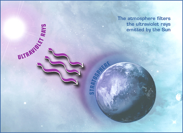 What the Ozone layer does