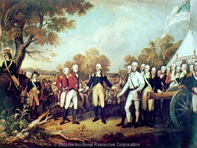 The battle of saratoga