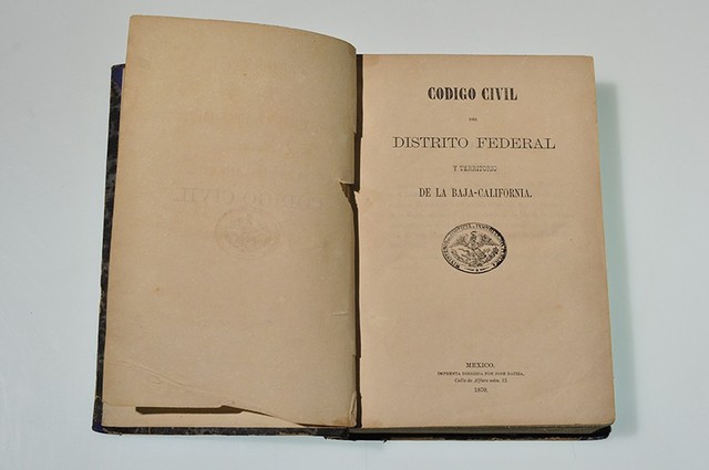 Código Civil para el Distrito Federal