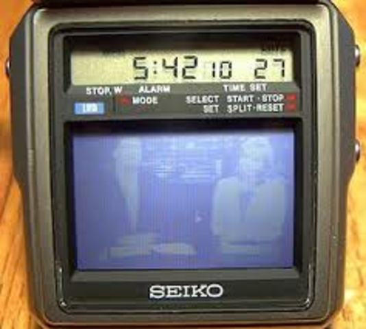 Seiko's LCD TV watch