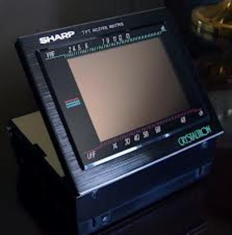 Worl's first 14inch colour LCD TV