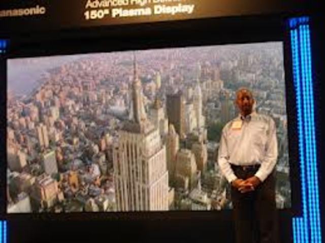 Panasonic: World's largest Plasma TV