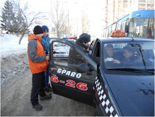 7 февраля 2013 года учащиеся нашей школы совместно с сотрудниками ГИБДД и Новокуйбышевским телевидением участвовали в акции «Дети на дороге!».