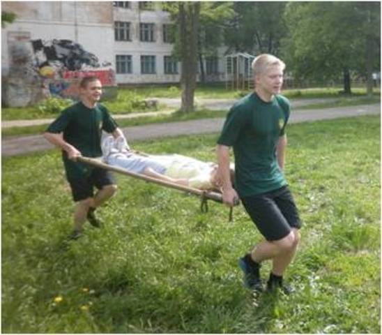 Городская военно-спортивная игра «Орленок».