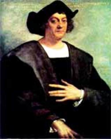Columbus first reaches America