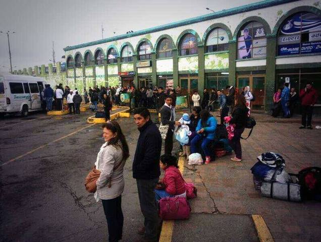 No se despacharon buses hacia bogota