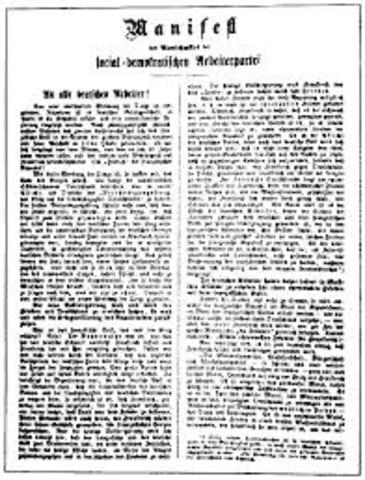 Brunswick Manifesto issued